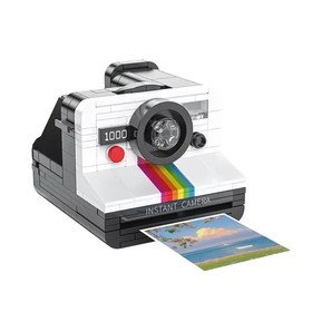 Retro instant kamera építőkocka