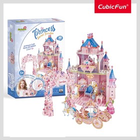 CubicFun: A hercegnő titkos kertje 3D puzzle 92db
