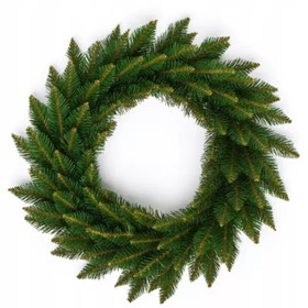 Adventi koszorú - kicsi, 38 cm, zöld