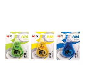 M&G: Színes hibajavító roller, 8 m - többféle