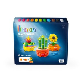 Hey Clay: Virágkészítő levegőn száradó gyurmakészlet - Friends