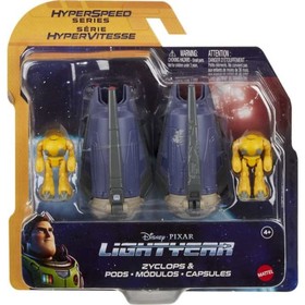 Lightyear: Hyperspeed - XL-07 vadászgép és Buzz Lightyear játékszett