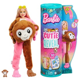 Barbie Cutie Reveal: Meglepetés baba 4. -Majmocska