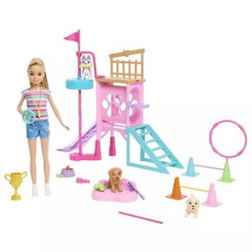 Barbie: Stacie to the Rescue - Kutyaiskola játékszett