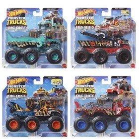 Hot Wheels: Monster Trucks hatkerekű vontató szörnyjárgány - többféle