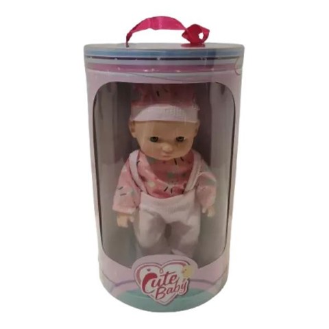 Cute baby játékbaba kiegészítőkkel - 29 cm