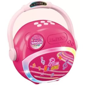 Bluetooth hangszóró dupla mikrofonnal - pink