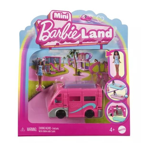 Barbie: Mini BarbieLand jármű - Álom lakóautó