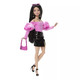 Barbie: Trendi Barátnők , fekete miniszoknyában