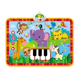 Kids Hits: Többfunkciós játszószőnyeg - Zenés állatkert - 70 x 50 cm