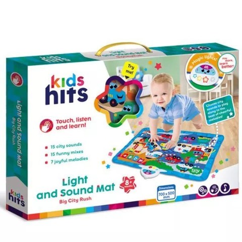 Kids Hits: Játszószőnyeg hang- és fényhatásokkal - Városi nyüzsgés