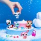 Littlest Pet Shop: Téli játékfigura szett, 2. széria - 5 db-os