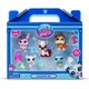 Littlest Pet Shop: Téli játékfigura szett, 2. széria - 5 db-os