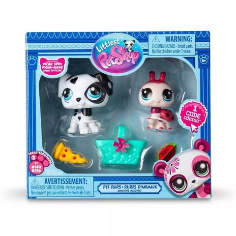 Littlest Pet Shop: Páros játékkészlet, 7. generáció, 3. széria - többféle