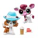 Littlest Pet Shop: Páros játékkészlet, 7. generáció, 3. széria - többféle