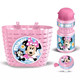 Minnie egér mintájú biciklis kiegészítő szett