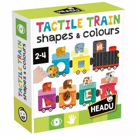 Headu: Tapintsd ki! – Formák és színek tanulóvonat