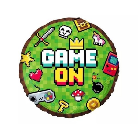 Game on gamer fólia lufi - 45 cm