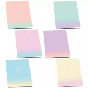 Pulse: Pastel Colours négyzetrácsos füzet, A4 - többféle