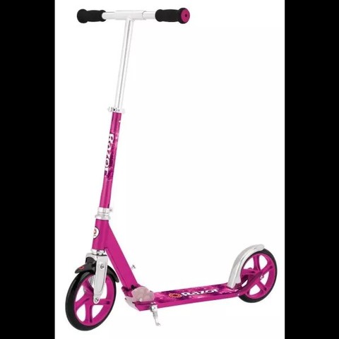 Razor: A5 Lux összecsukható fém roller - pink