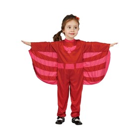 Red Super Hero Girl role-play costume 98-104