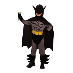 Szürke-fekete Batman jelmez, 110-120 cm