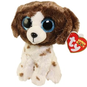 TY Beanie Boos: Muddles, csillogó szemű kutyus plüss figura - 15 cm