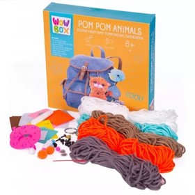 Wow Box: Állatkás pompon készítő készlet