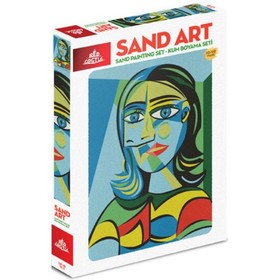 Homokvarázs: Avantgárd festmény homokfestő készlet