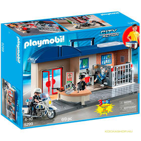 Playmobil 5299 - Hordozható rendőrőrs