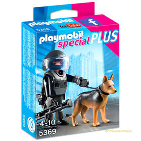 Playmobil 5369 - TEK kommandós keresőkutyájával