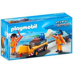 Playmobil 5396 - Légiforgalmi irányítók és csomagszállító