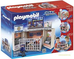 Playmobil 5421 - Rendőrségi fogda-ládika kulccsal