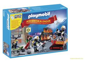 Playmobil 5495 - Adventi naptár Tűzoltás az autójavítóban
