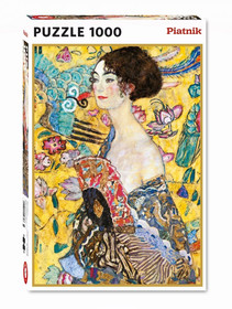 Klimt- Hölgy legyezővel