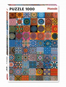 Színes hűtőmágnesek - 1000 db-os puzzle