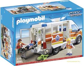Playmobil 5541 - Szirénázó mentőautó