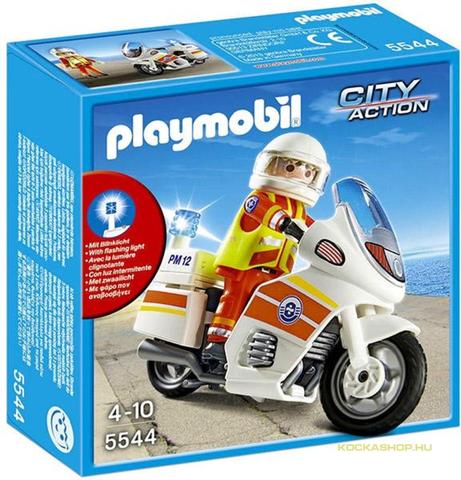 Playmobil 5544 - Motoros mentőorvos