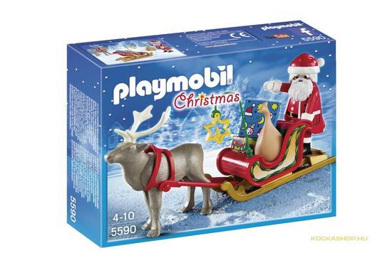 Playmobil 5590 - Télapó rénszarvas szánján