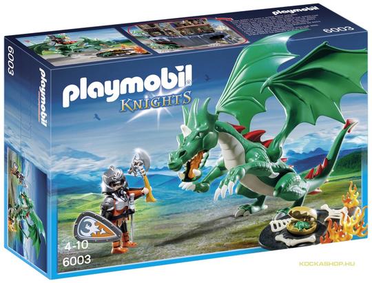Playmobil 6003 - Zöldfelhő a vársárkány