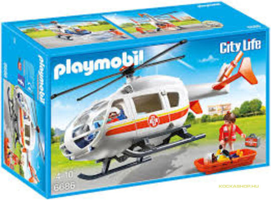 Playmobil 6686 - Légimentőkkel a klinikára