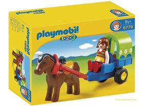 Playmobil 6779 - Aprók ponyvás pónifogata