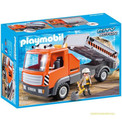 Playmobil 6861 - Építőanyag - szállítás