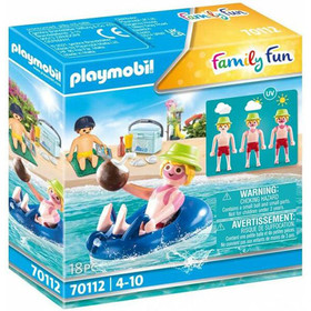 Playmobil Fürdőző úszógumival (70112)