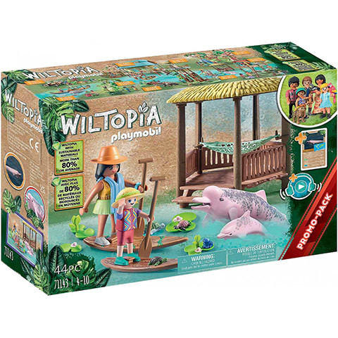 Playmobil 71143 Wiltopia - SUP túra folyami delfinekkel