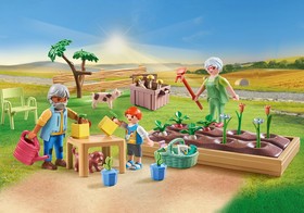 Nagyszülők zöldségeskertje