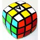  V-Cube 3x3 kocka, fekete élekkel 