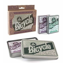 Bicycle retro Tin Gift kártyaszett