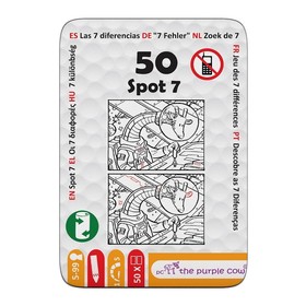 PC 50 - Spot 7 : 50 különbségkereső - foglalkoztató kártyák