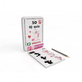 PC 50 - IQ Quiz - Unicorns: 50 IQ kvíz: unikornisok - foglalkoztató kártyák